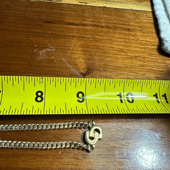 Dior Gold Chain Necklace with S Pendant - Picture 4 of 4